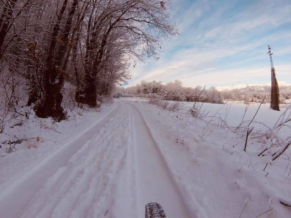 In bici sulla Collina Morenica